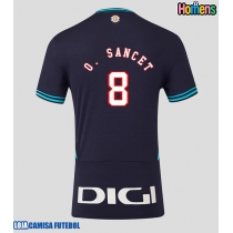 Camisa de Futebol Athletic Bilbao Oihan Sancet #8 Equipamento Secundário 2025-26 Manga Curta